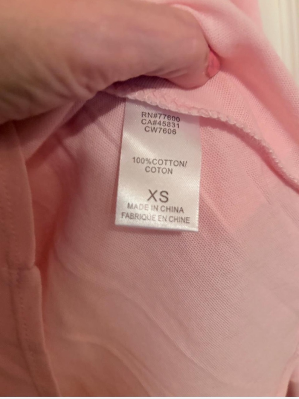 Chaser Soft Pink Ruffle Button-Down Blouse - Picture 4 of 5